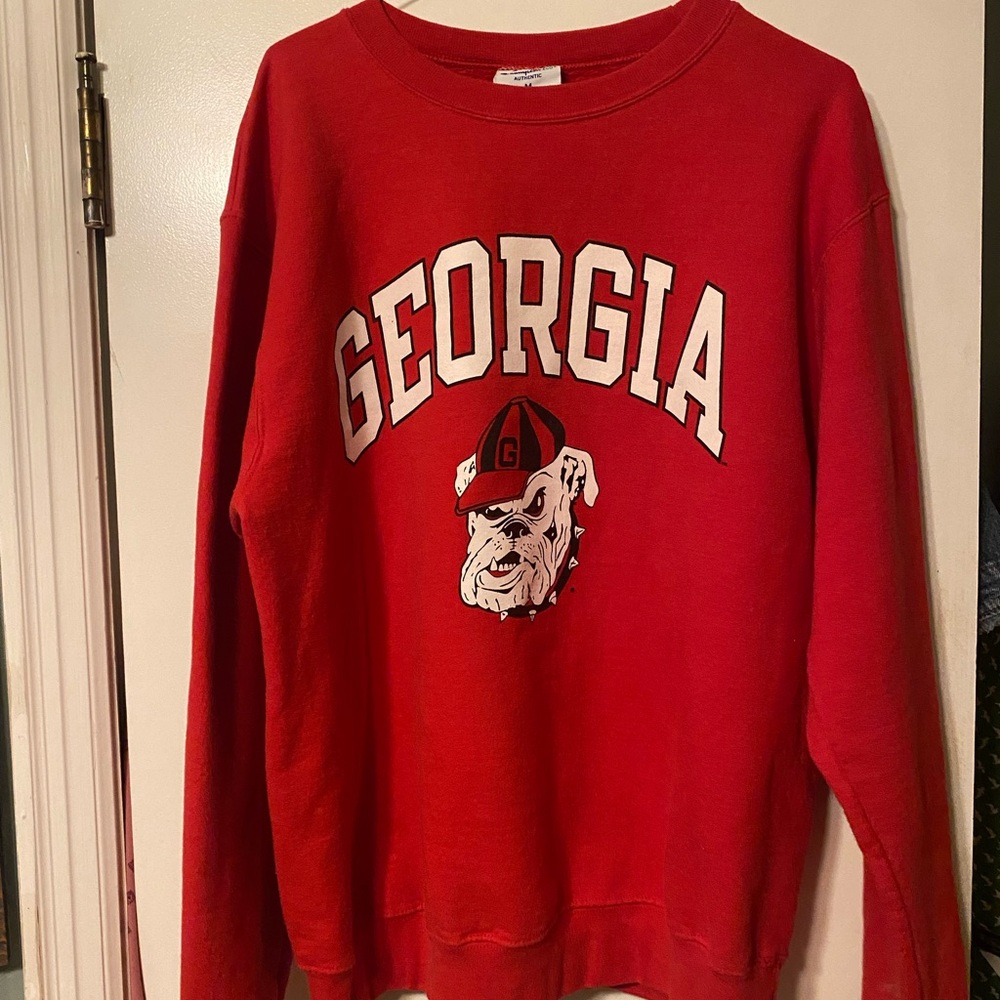 Champion Red Georgia Bulldog Sweatshirt
